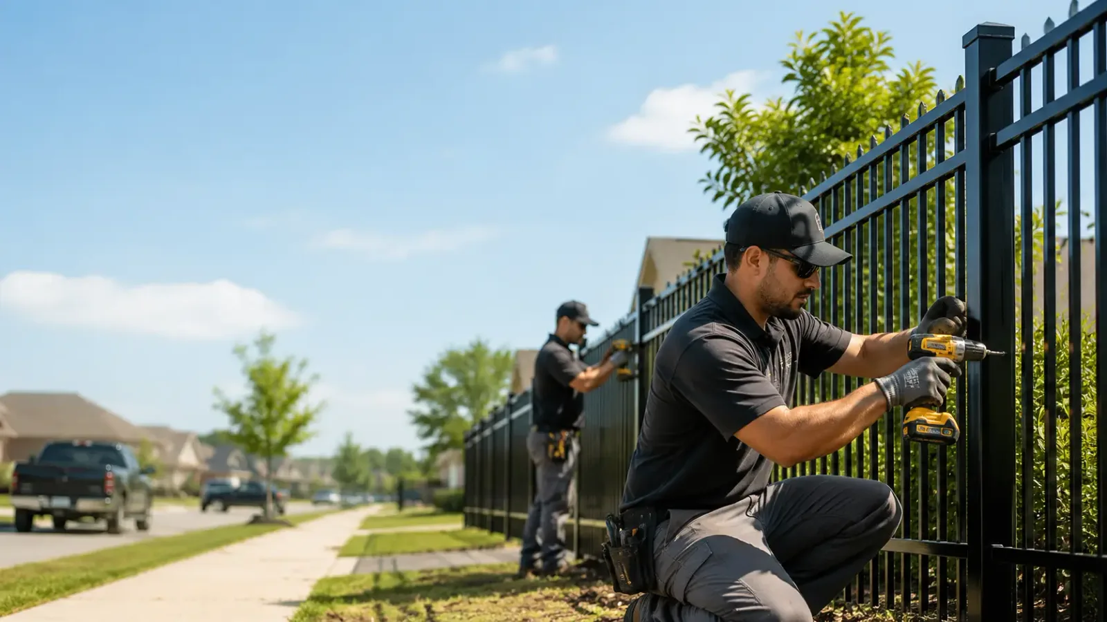 Metal Fence Installation in Black Creek, WI